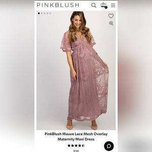 PinkBlush Maternity Dress